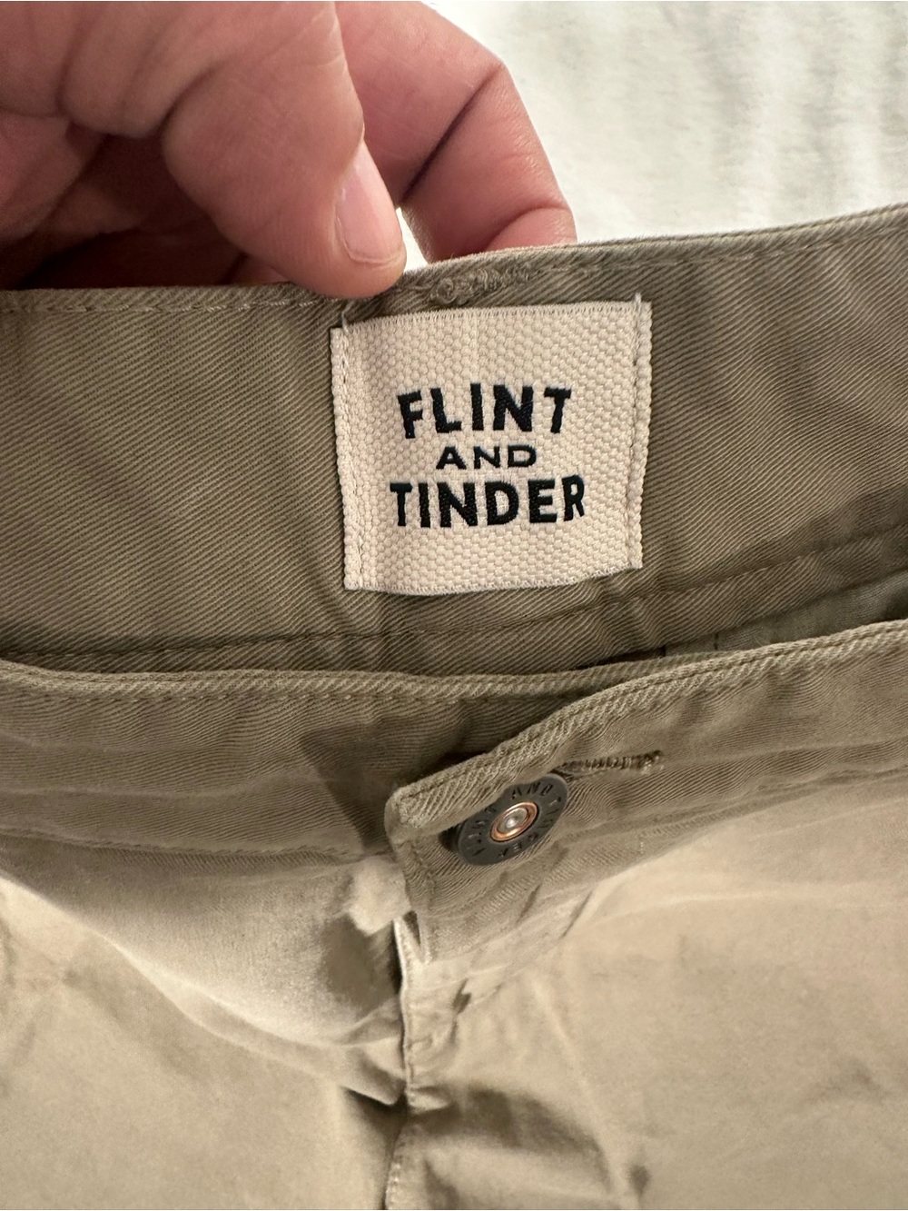 Flint & Tinder Men's Chinos short- Tan (33) in great condition